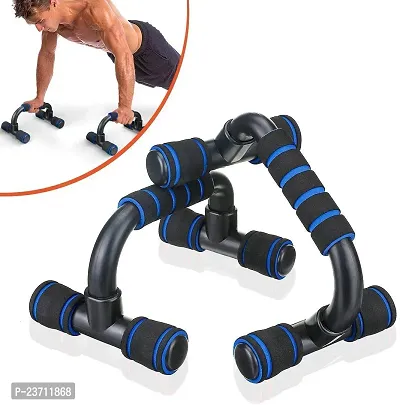 Manogyam AB Roller  Foldable Push Up Bar with Knee Mat | Ab Wheel Roller | Push Up Stands | Dips Stands for Chest  Arm Workout | Ab Wheel for Abdominal Exerciser | Ab Exerciser Fitness Accessories-thumb4