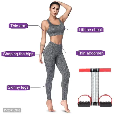 Manogyam Professional Highly Elastic Steel Double Spring Multipurpose Tummy Trimmer-Ab Exerciser | Waist Exerciser | Abdominal Exerciser for Men  Women Home Gym Workout Equipment Fitness Accessories-thumb2