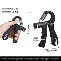 Professional Push Up Board  Adjustable Hand Grip Strengthener with Counter Fitness Accessory Kit-thumb4