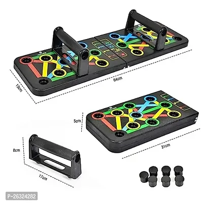 Professional Push Up Board  Adjustable Hand Grip Strengthener with Counter Fitness Accessory Kit-thumb3