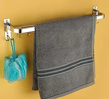 Stainless Steel 304 Grade Foldable Towel Hanger for Bathroom 24inch-thumb2