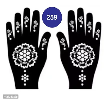 Apcute Bridal Mehndi Designs Set of 12 Mehandi Stencil Sticker Henna Tattoo  Stencil for Girls, Women