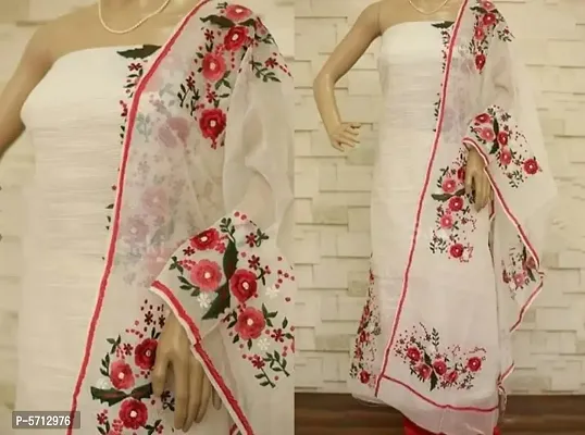 Supernet aari work dress material store