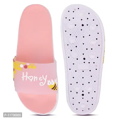 Elegant Honey Pink Flip Flops For Women-thumb5