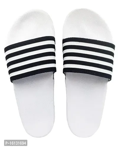 Pampy Angel WhiteSole 4line Men's Flip Flops Slides Back Open Household Comfortable Slippers-thumb0