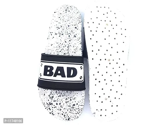 Stylish BadBoy White Sliders For Men-thumb3