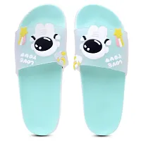 Elegant Spaceman Blue Flip Flops For Women-thumb1