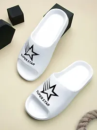 Pampy Angel Zig Zag SuperstarMen's Flip Flops Slides Back Open Household Comfortable Slippers-thumb1