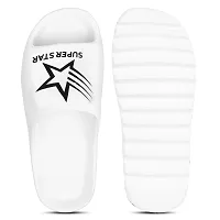 Pampy Angel Zig Zag SuperstarMen's Flip Flops Slides Back Open Household Comfortable Slippers-thumb2