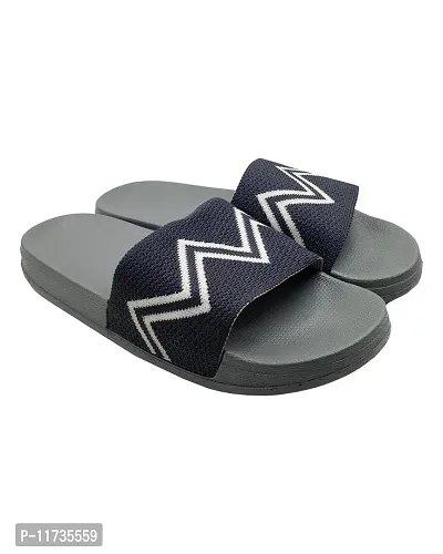Elegant Fly Knit W Grey Flip Flops For Women-thumb3