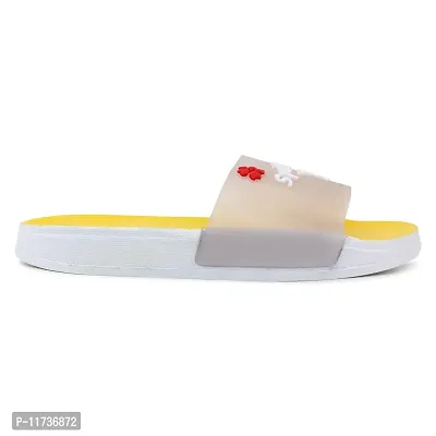 Elegant Deer Yellow Flip Flops For Women-thumb5