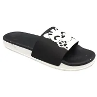 Elegant Welcome Black Flip Flops For Women-thumb3