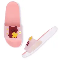 Elegant Bear Pink Flip Flops For Women-thumb1