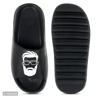 Stylish Fancy EVA Self Design Flip Flops For Men-thumb4