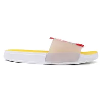 Elegant Cute Cat Yellow Flip Flops For Women-thumb4