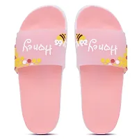 Elegant Honey Pink Flip Flops For Women-thumb1