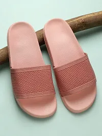 Pampy Angel Flyknite Plain p Women's Flip Flops Slides Back Open Household Comfortable Slippers-thumb1
