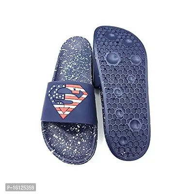 Pampy Angel BadBoy Style  Superman Dotted Combo Pack of 2 Slipper/Slides/Flip Flops for Men-thumb5