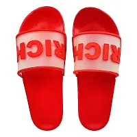 Elegant Women Rich Red Flip Flops For Women-thumb1