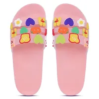 Elegant MixVeg Pink Flip Flops For Women-thumb1