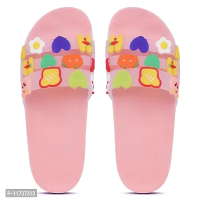 Elegant MixVeg Pink Flip Flops For Women-thumb2