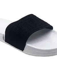 Stylish Fly Knit F White Sliders For Men-thumb4