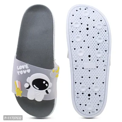 Elegant Spaceman Grey Flip Flops For Women-thumb4