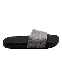 Pampy Angel Flyknite Men Arrow Men's Flip Flops Slides Back Open Household Comfortable Slippers Grey,6 (UK/India)-thumb4