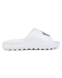 Trendy White EVA Self Design Sliders For Men-thumb4