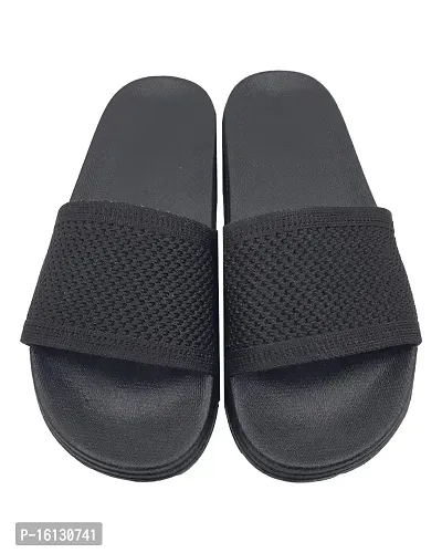 Pampy Angel Flyknite Plain p Women's Flip Flops Slides Back Open Household Comfortable Slippers-thumb4