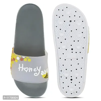 Elegant Honey Grey Flip Flops For Women-thumb5