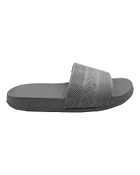 Elegant Fly Knit Arrow Grey Flip Flops For Women-thumb4