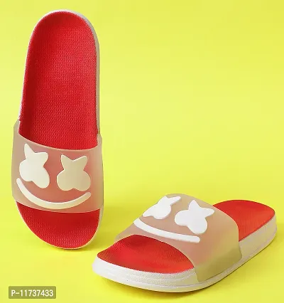 Elegant Smarting Red Flip Flops For Women-thumb0