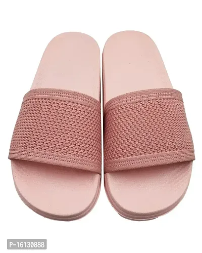 Pampy Angel Flyknite Plain p Women's Flip Flops Slides Back Open Household Comfortable Slippers-thumb3