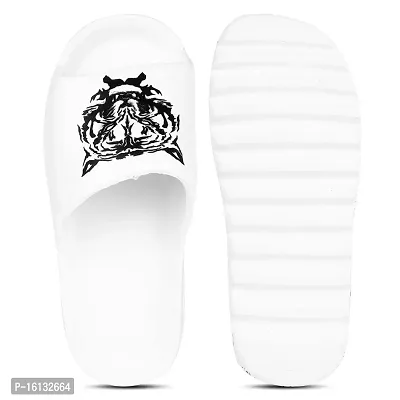 Pampy Angel Zig Zag Tigerr Men's Flip Flops Slides Back Open Household Comfortable Slippers-thumb3