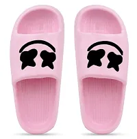 Trendy Elegant Pink Flip Flops For Women-thumb4