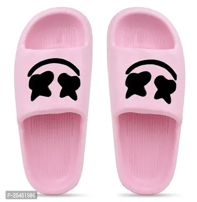 Trendy Elegant Pink Flip Flops For Women-thumb5