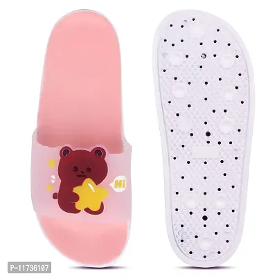 Elegant Bear Pink Flip Flops For Women-thumb3
