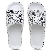 Stylish Fancy EVA Self Design Flip Flops For Men-thumb2