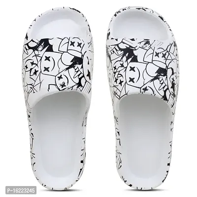 Stylish Fancy EVA Self Design Flip Flops For Men-thumb3