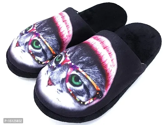 Angel Fashion Winter Kity Aunty Slipper for Girls-thumb4