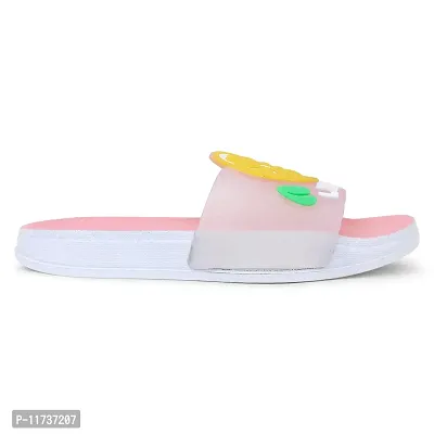 Elegant Lemon Pink Flip Flops For Women-thumb5