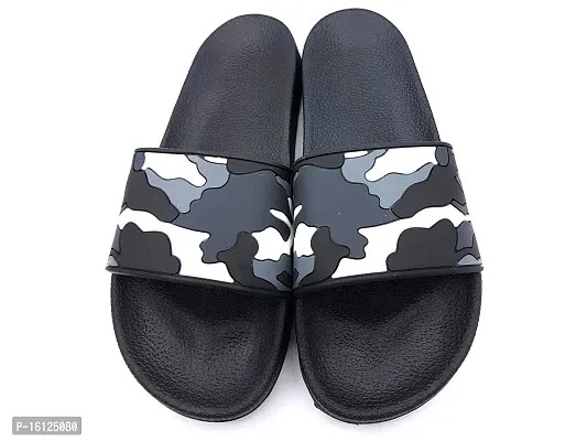 Pampy Angel Army Mil Men's Flip Flops Slides Back Open Household Comfortable Slippers-thumb4