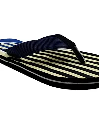 Stylish V Shield Blue Sliders For Men-thumb4