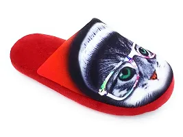 Angel Fashion Winter Kity Aunty Slipper for Girls-thumb1