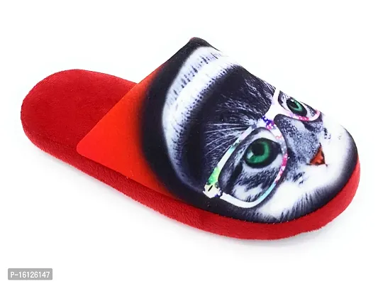 Angel Fashion Winter Kity Aunty Slipper for Girls-thumb2