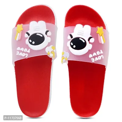 Elegant Spaceman Red Flip Flops For Women-thumb2