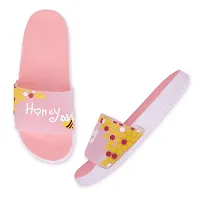 Elegant Honey Pink Flip Flops For Women-thumb3