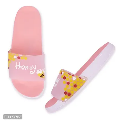 Elegant Honey Pink Flip Flops For Women-thumb4