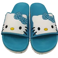 Elegant Kitty Blue Flip Flops For Women-thumb4